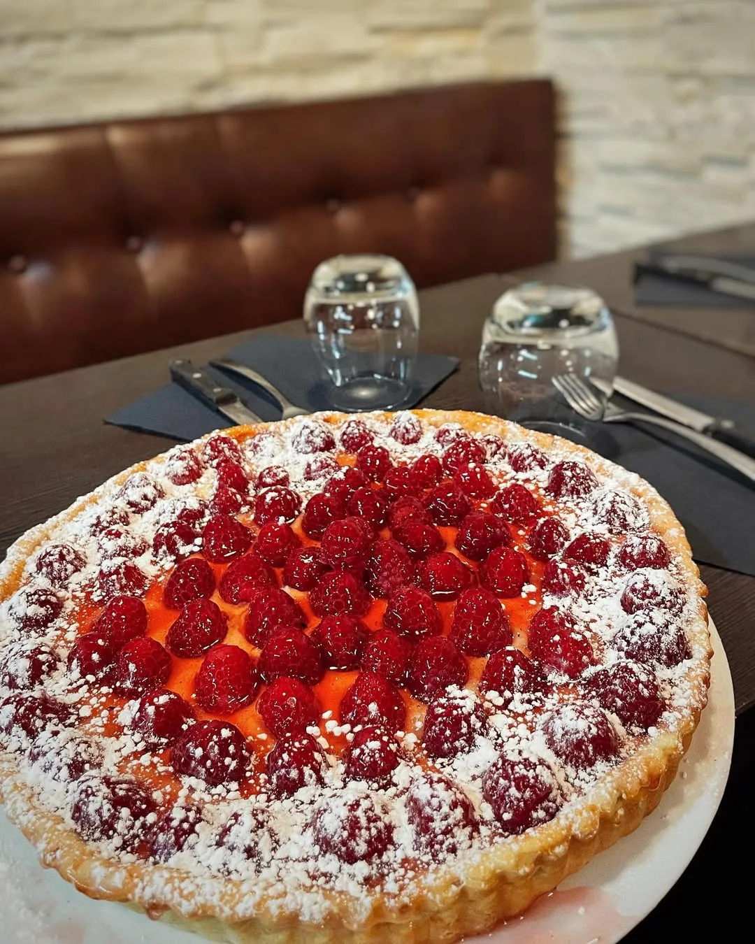 Tarte aux fraises maison